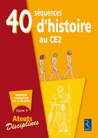 Pack De 6 Cahiers Eleve Histoire Ce2 40 Sequences Dhistoire Au Ce2
