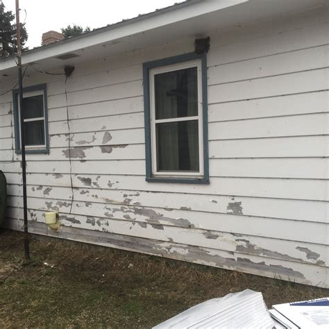 Peeling Paint Time For An Upgrade Seamless Steel Siding Steel