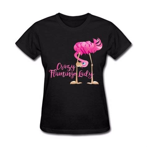 Womens Pink Flamingo Summer Fashion T Shirt Just Pink About It