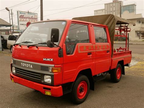 1992 Toyota Hiace Fire Truck 4wd Diesel Classic Toyota Hiace 1992 For