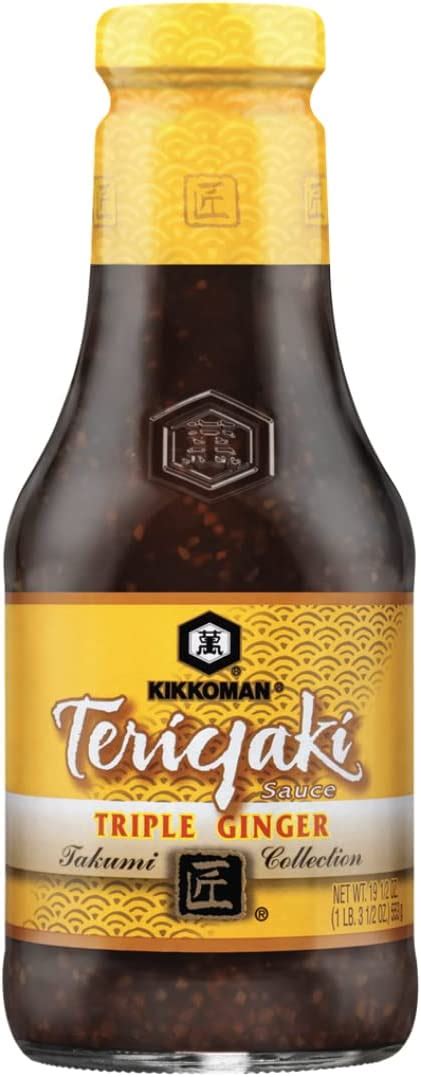 Kikkoman Teriyaki Takumi Triple Ginger Sauce 473ml Amazonca
