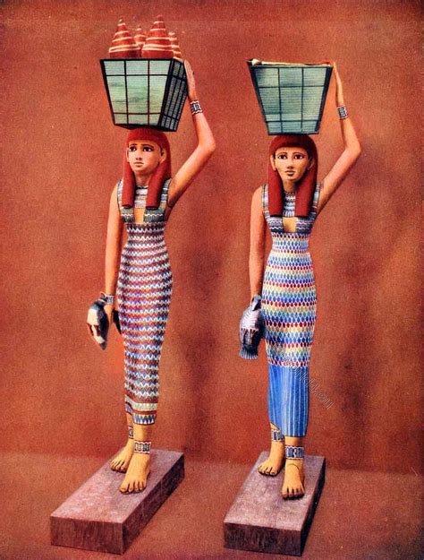 Ancient Egyptian Costume And Fashion History Decoration And Coloring Ancient Egyptian Costume