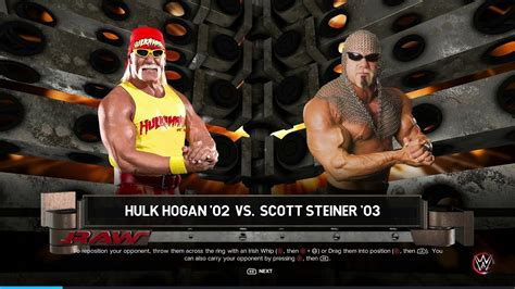 Wwe 2k23 Hulk Hogan Vs Scott Steiner Youtube