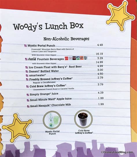 everything on the menu review woody s lunch box breakfast at disney world s toy story land