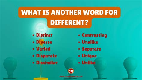 What Is Another Word For Different Sentences Antonyms And Synonyms