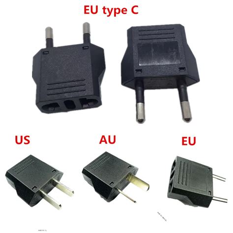 Eu Uk Us Plug European Euro Eu Plug Adapter 2 Pin Us American China