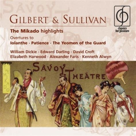Gilbert And Sullivan The Mikado Highlights By Emi Classics For Pleasure Music