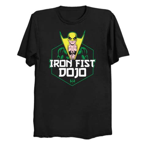 Iron Fist Dojo Comic Book T Shirt