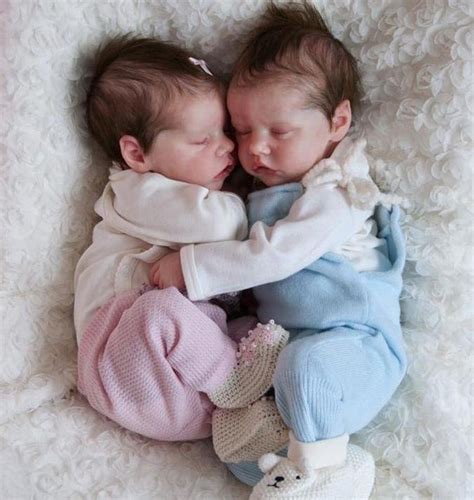 17 Real Lifelike Twins Sister Debbie And Deborah Reborn Baby Doll Girl