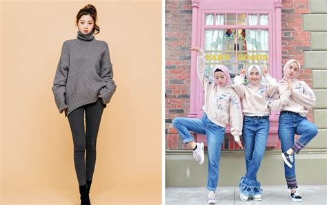 Korean Style Untuk Hijab Fashion Lihat Inspirasinya Yuk