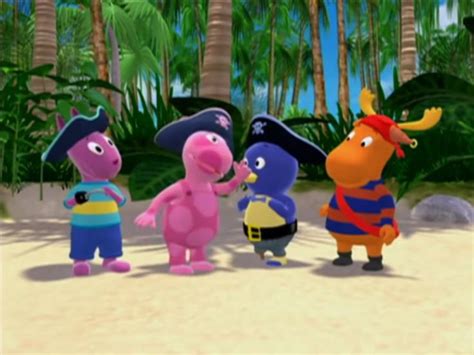 The Backyardigans Pablo Tyrone Uniqua And Austin As Pirates 🏴‍☠️ In