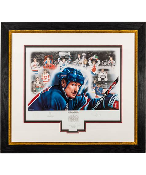 Lot Detail Wayne Gretzky Signed 1999 Hockey Hall Of Fame Induction