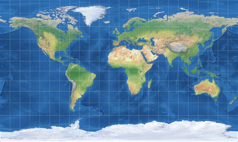 Compact Miller Compare Map Projections