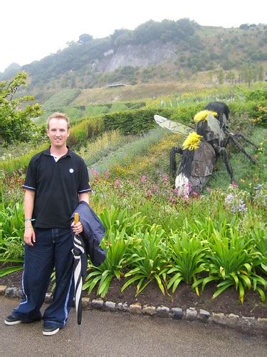 Steve and the giant bee | The Eden Project | lizzlebob | Flickr