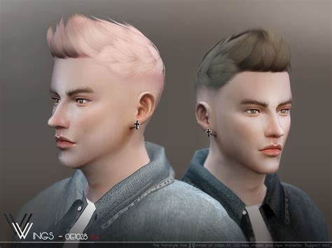 Sims 4 Cc Wings Male Hair Wallpaper Base Rezfoods Resep Masakan
