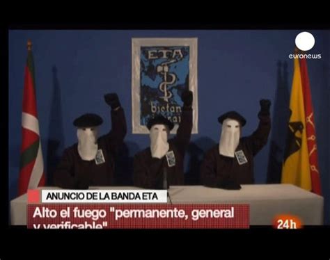Basque Group Eta Declares Permanent Ceasefire Video Dailymotion