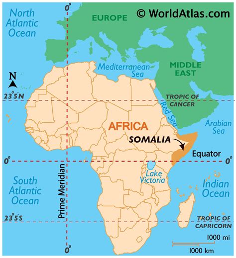 Somalia Maps Facts World Atlas