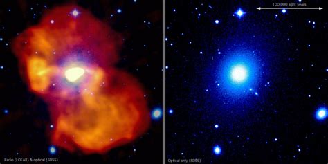 Messier 87 Super Massive Black Hole Inflates Giant Bubble Science Codex