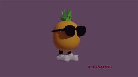 Pizza Tower Pineapple Toppin 3d Render — Weasyl
