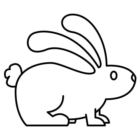 Dibujo De Conejo Para Colorear E Imprimir Dibujos Y Colores