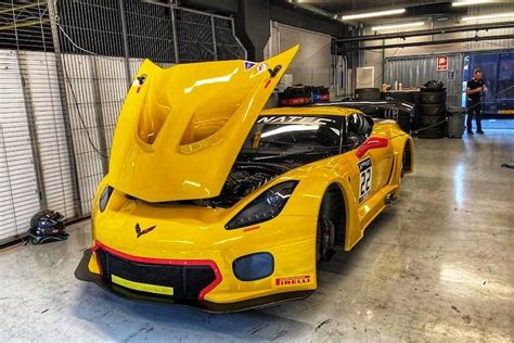 V8 Racing Test Gt3 Callaway Corvette