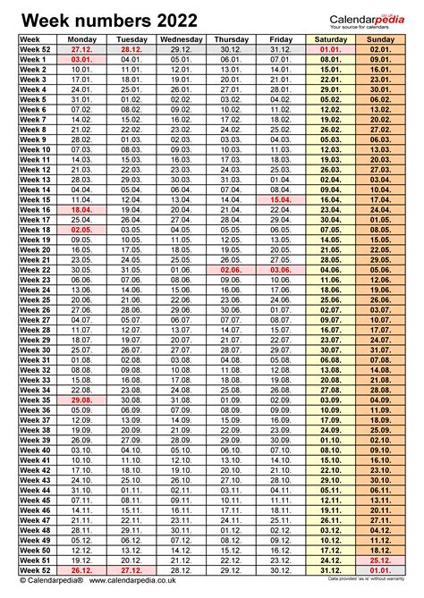 2021 Excel Calendar With Week Numbers Calendar 2021 With Weeks Number