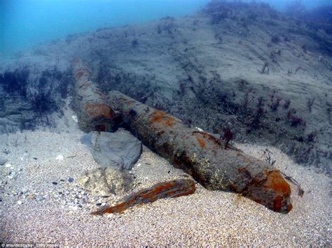Divers Discover 17th Century Anchors From 330 Year Old Remains Of