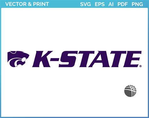 Kansas State Wildcats Alternate Logo 2019 College Sports Vector