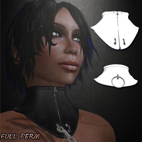 Second Life Marketplace Caprica Rigged Mesh Collar Full Perm