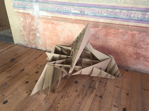 Origami Chair Iaac Blog