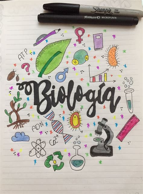Dibujos Para Portadas De Cuadernos De Biologia Weepil Blog And Resources