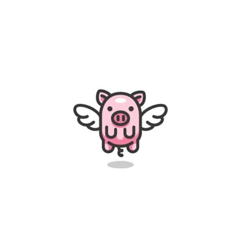 Bodea Daniel Logo Designer On Instagram Flying Pig Logo Animation