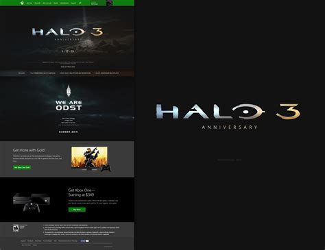 Halo 3 Anniversary Teaser Site On Behance