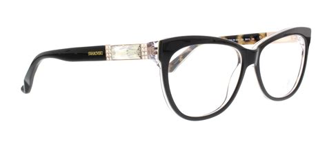 Swarovski Eyeglasses Sk5091 Doris 005 Black 56mm Ebay