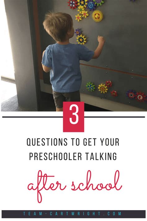 How To Get Your Preschooler Talking After School Learn About Their Day