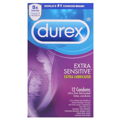 Durex Extra Sensitive Ultra Fine Condoms Shop Condoms Contraception