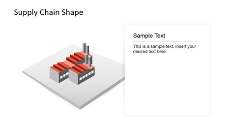 D Supply Chain Clipart Powerpoint Diagram Slidemodel
