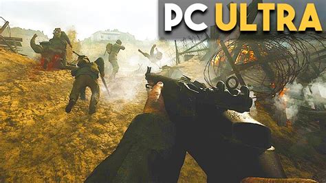 Call Of Duty Ww2 Pc Ultra Settings Gameplay Youtube