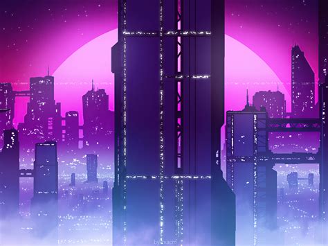 1400x1050 Synthwave City View 4k 1400x1050 Resolution Hd 4k Wallpapers