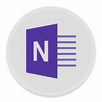 Onenote Icon Microsoft Office Ms Button Note