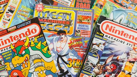 Sonic Street Fighter And The Golden Age Of Gaming Magazines Bbc News