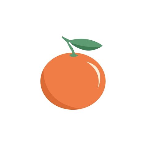 Premium Vector Vector Element With An Image Of An Orange Tangerine