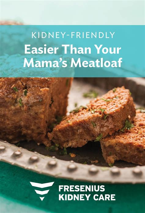 It seems there is very little you can eat that is healthy for the kidneys. Easier Than Your Mama's Meatloaf | Recipe | Ckd recipes ...