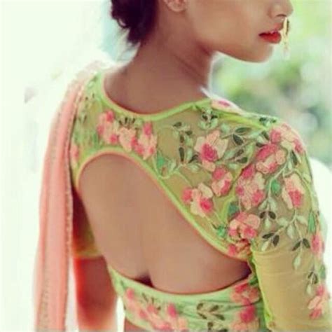 Pin By Preksha Pujara On Glamorous Blouse Backs Backless Blouse