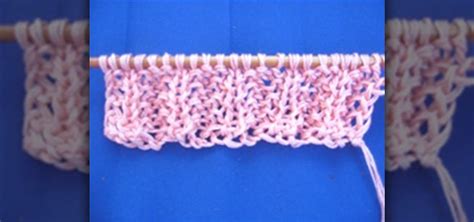 If your yarn is quite thick, you may. How to Knit the Mistake Rib Stitch « Knitting & Crochet