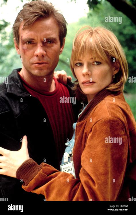 CONUNDRUM Michael Biehn Marg Helgenberger 1996 Stock Photo Alamy