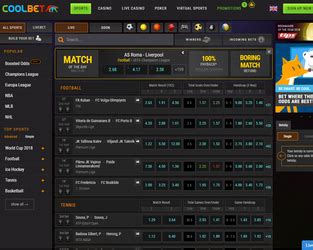 Coolbet on eesti turul üheks uuemaks hasartmängu teenuse pakkujaks. CoolBet Review - Ratings of Online Bookies, UK Bookmakers ...
