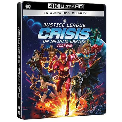 Blu Ray Cover Of Justice League Crisis On Infinite Earths Part One
