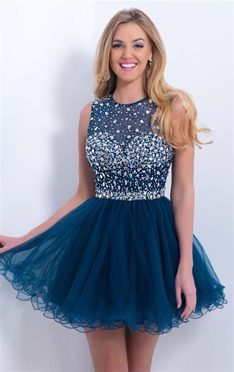 Most Popular 2015 Sexy Girl Prom Dress Scoop Sleeveless Sexy Open Back Styles Short Ball Gown