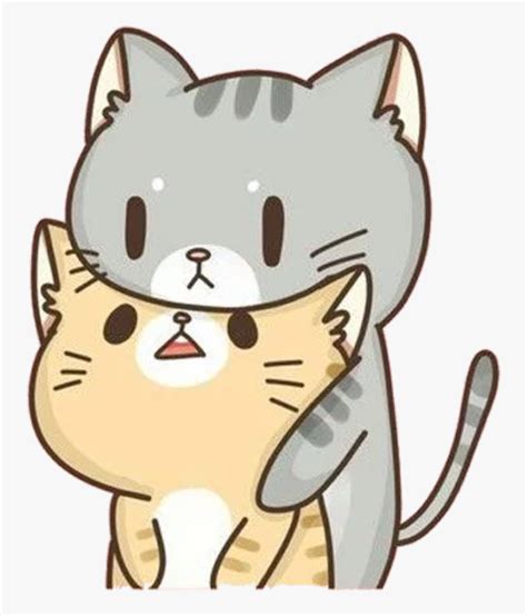 Neko Gato Cat Gatitos Cute Tumblr Kawaii Color Beautifu Stickers De